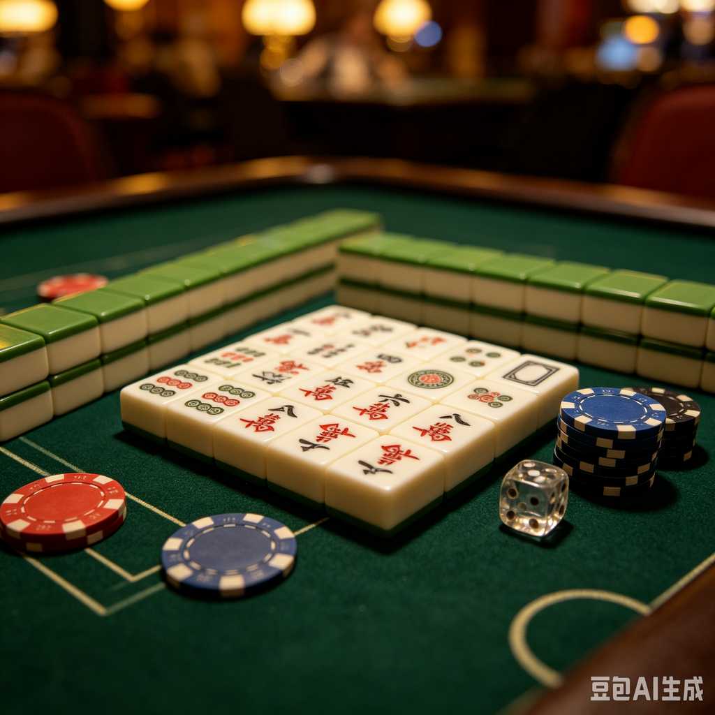 mahjong tile pushers and racks set